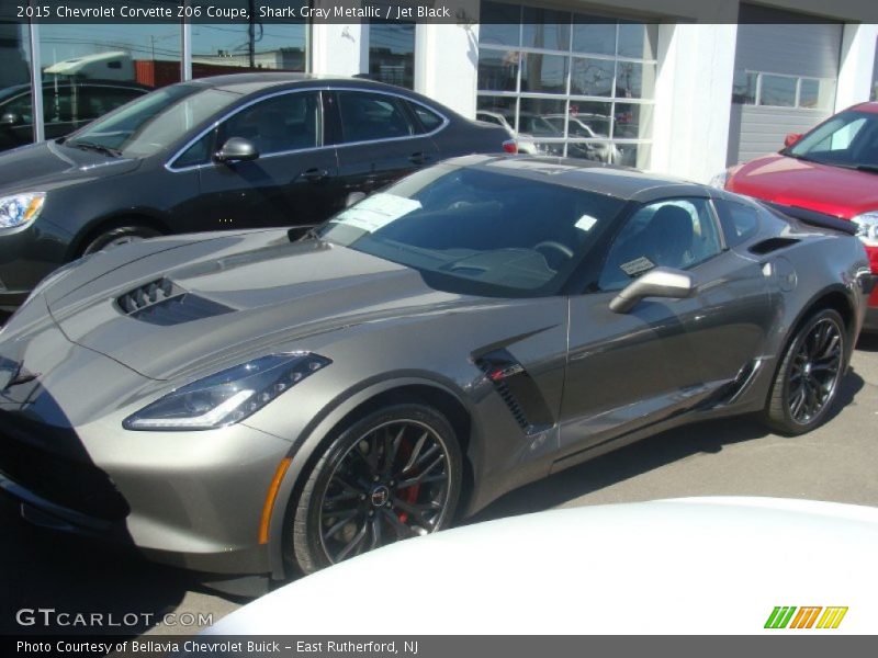 Shark Gray Metallic / Jet Black 2015 Chevrolet Corvette Z06 Coupe