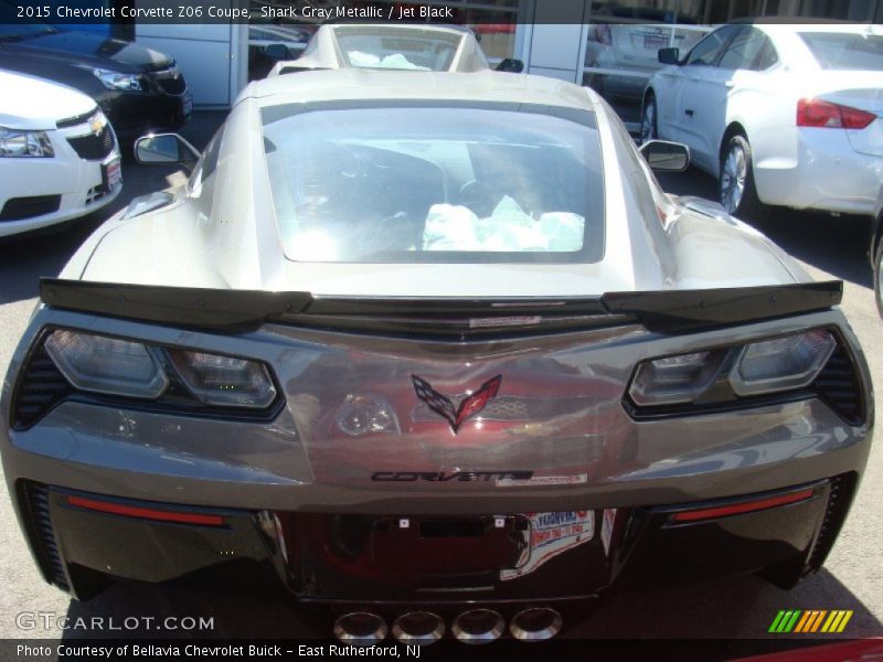 Shark Gray Metallic / Jet Black 2015 Chevrolet Corvette Z06 Coupe