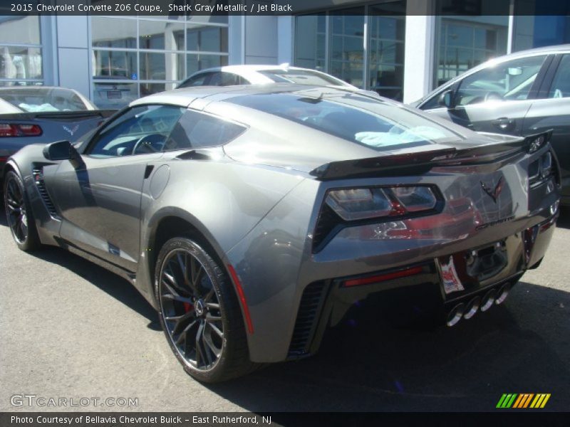 Shark Gray Metallic / Jet Black 2015 Chevrolet Corvette Z06 Coupe