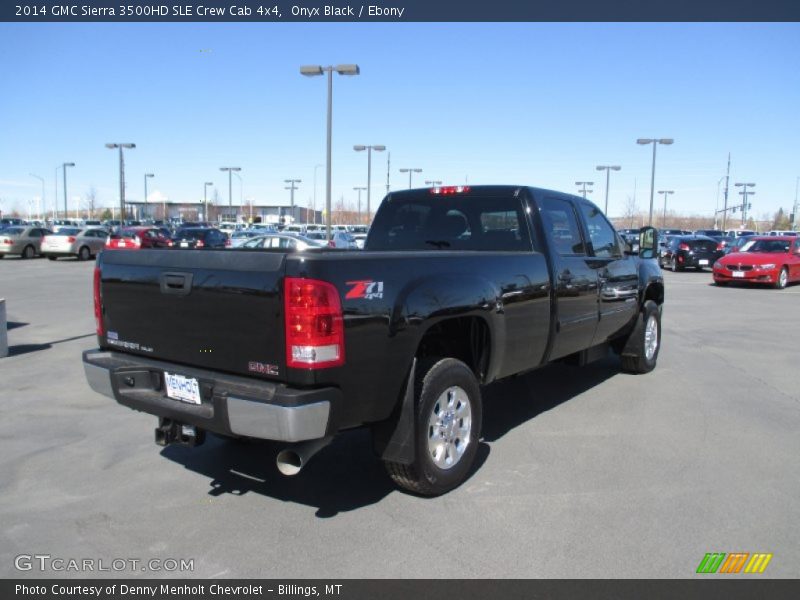Onyx Black / Ebony 2014 GMC Sierra 3500HD SLE Crew Cab 4x4