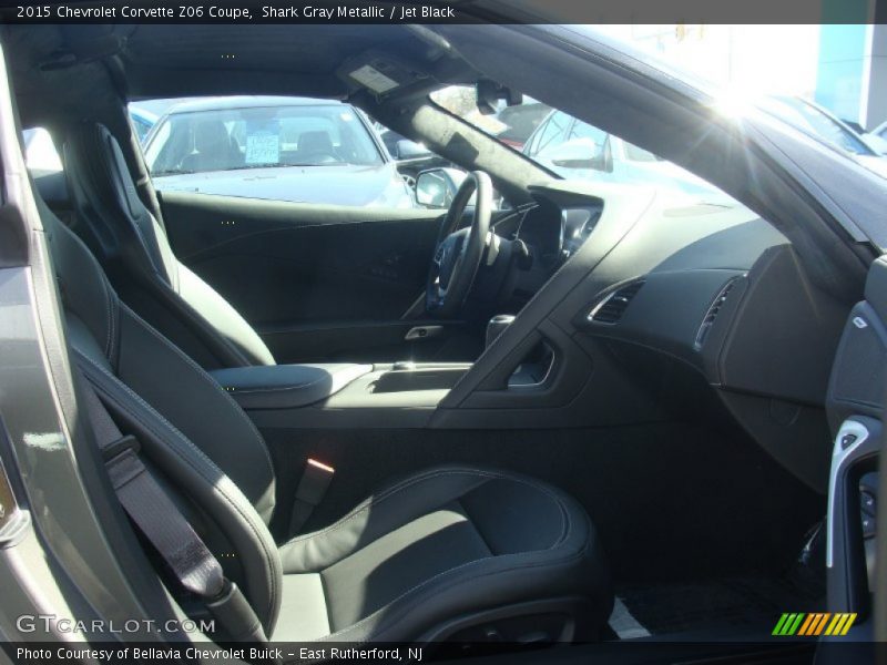 Shark Gray Metallic / Jet Black 2015 Chevrolet Corvette Z06 Coupe
