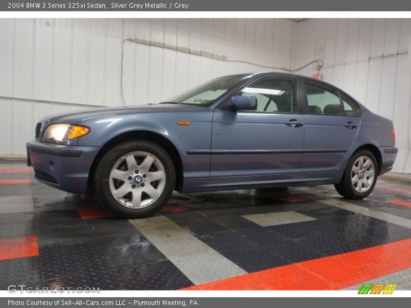 Silver Grey Metallic / Grey 2004 BMW 3 Series 325xi Sedan