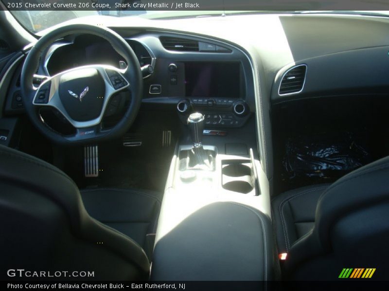 Shark Gray Metallic / Jet Black 2015 Chevrolet Corvette Z06 Coupe