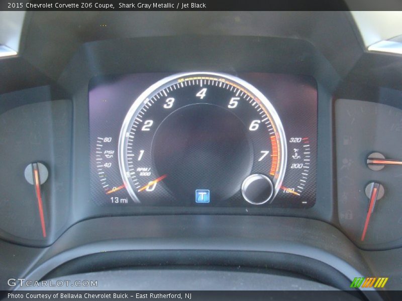 Shark Gray Metallic / Jet Black 2015 Chevrolet Corvette Z06 Coupe