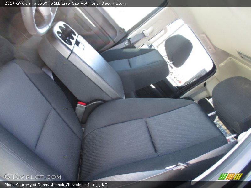 Onyx Black / Ebony 2014 GMC Sierra 3500HD SLE Crew Cab 4x4