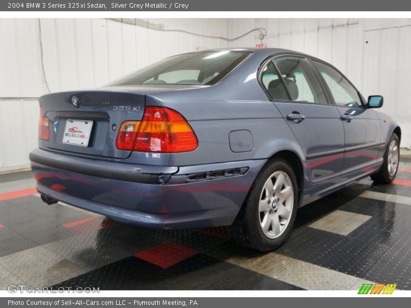 Silver Grey Metallic / Grey 2004 BMW 3 Series 325xi Sedan