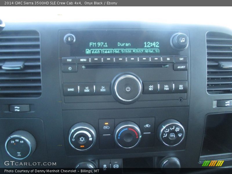 Onyx Black / Ebony 2014 GMC Sierra 3500HD SLE Crew Cab 4x4