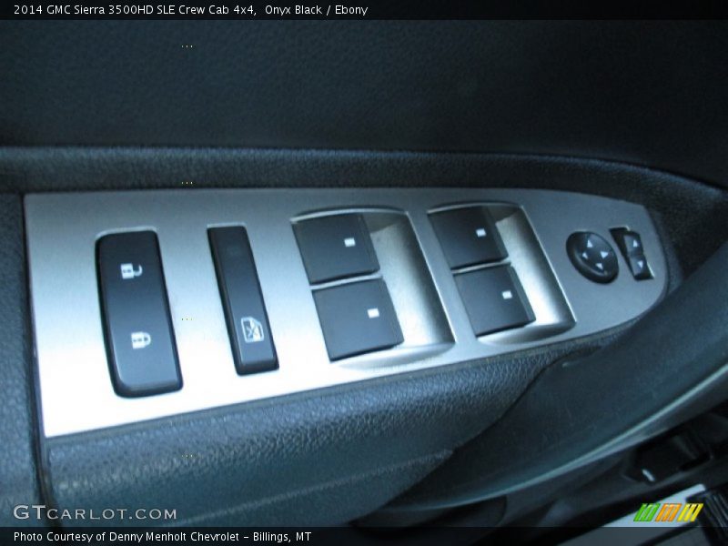 Onyx Black / Ebony 2014 GMC Sierra 3500HD SLE Crew Cab 4x4