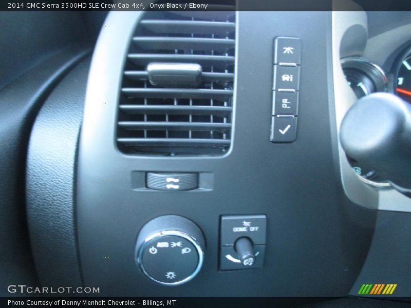 Onyx Black / Ebony 2014 GMC Sierra 3500HD SLE Crew Cab 4x4