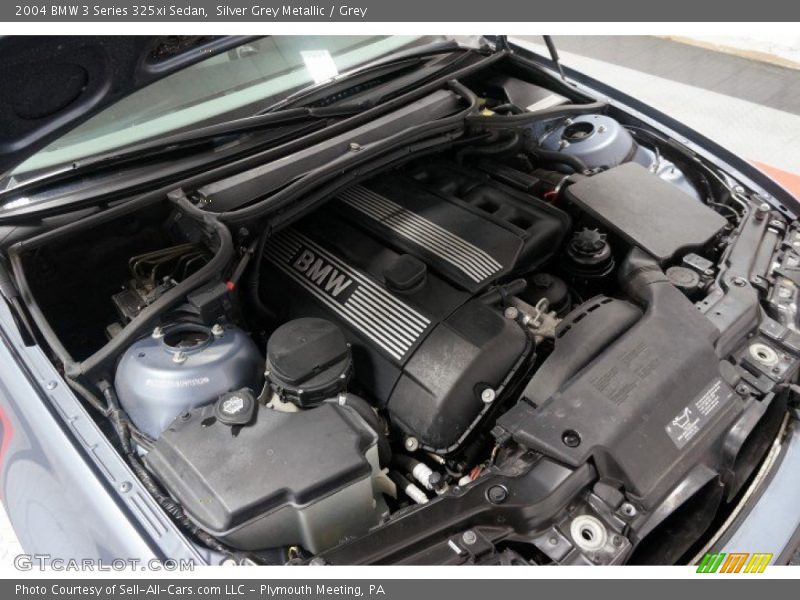 Silver Grey Metallic / Grey 2004 BMW 3 Series 325xi Sedan