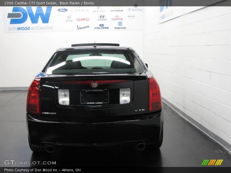 Black Raven / Ebony 2006 Cadillac CTS Sport Sedan