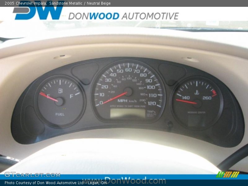 Sandstone Metallic / Neutral Beige 2005 Chevrolet Impala
