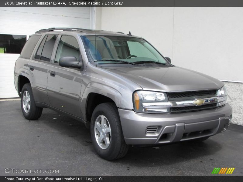 Graystone Metallic / Light Gray 2006 Chevrolet TrailBlazer LS 4x4