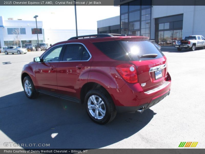 Crystal Red Tintcoat / Jet Black 2015 Chevrolet Equinox LT AWD