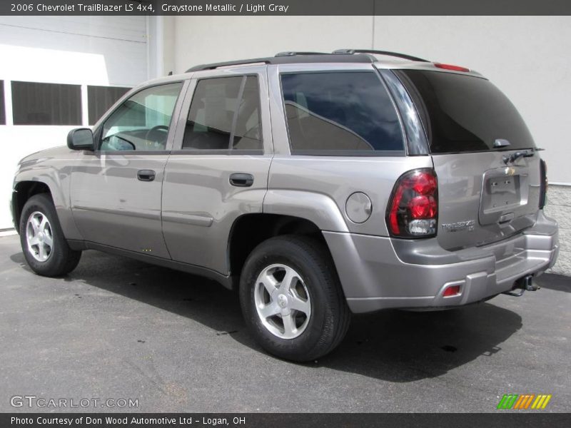 Graystone Metallic / Light Gray 2006 Chevrolet TrailBlazer LS 4x4