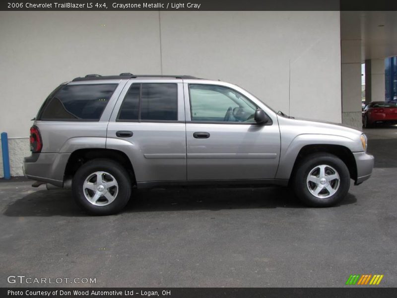 Graystone Metallic / Light Gray 2006 Chevrolet TrailBlazer LS 4x4