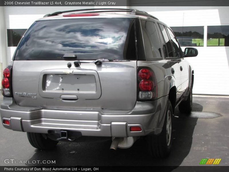 Graystone Metallic / Light Gray 2006 Chevrolet TrailBlazer LS 4x4