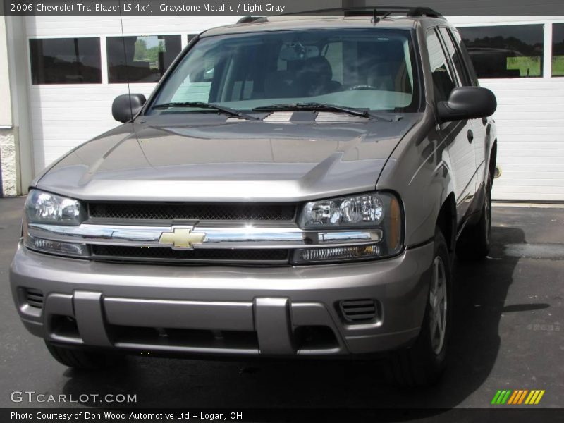 Graystone Metallic / Light Gray 2006 Chevrolet TrailBlazer LS 4x4