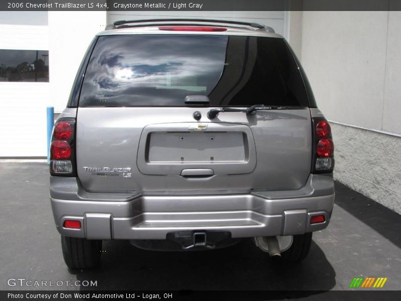 Graystone Metallic / Light Gray 2006 Chevrolet TrailBlazer LS 4x4