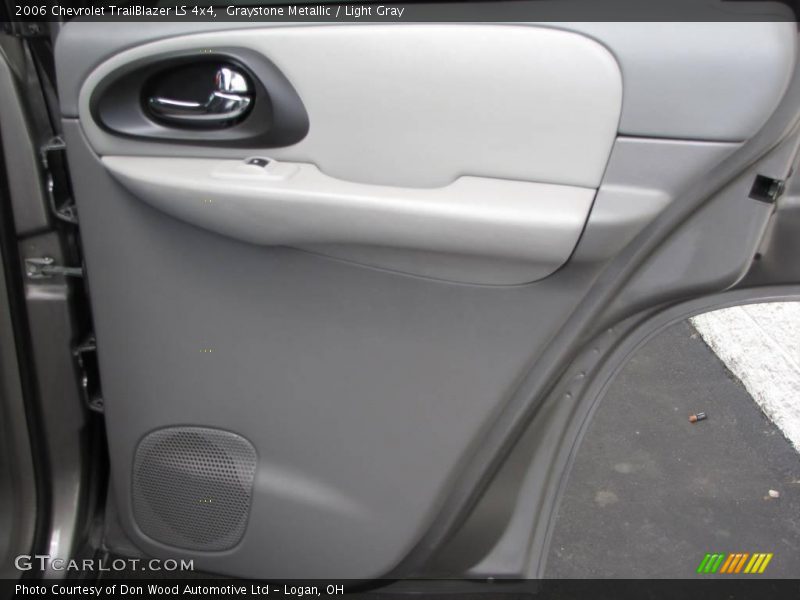 Graystone Metallic / Light Gray 2006 Chevrolet TrailBlazer LS 4x4