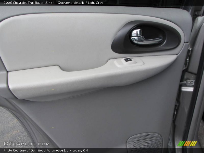 Graystone Metallic / Light Gray 2006 Chevrolet TrailBlazer LS 4x4