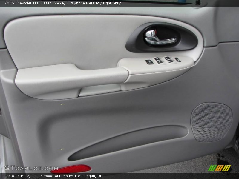 Graystone Metallic / Light Gray 2006 Chevrolet TrailBlazer LS 4x4