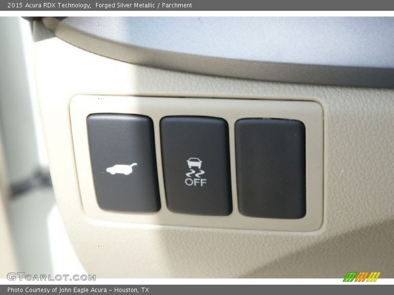 Forged Silver Metallic / Parchment 2015 Acura RDX Technology