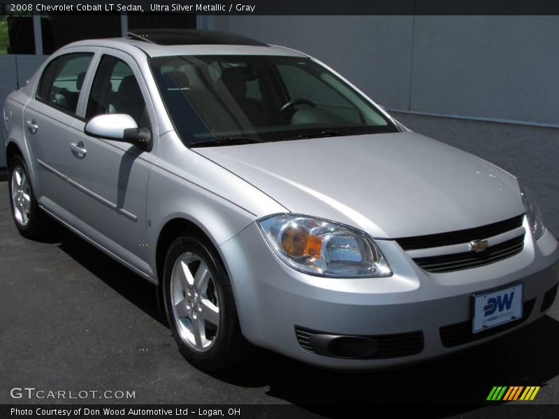 Ultra Silver Metallic / Gray 2008 Chevrolet Cobalt LT Sedan