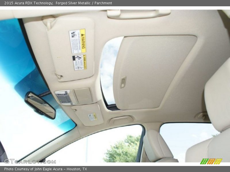 Forged Silver Metallic / Parchment 2015 Acura RDX Technology