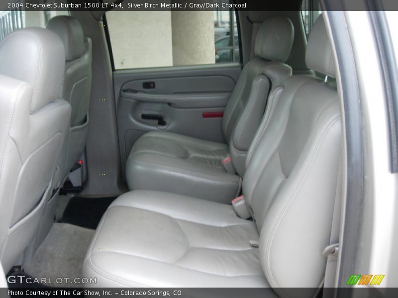 Silver Birch Metallic / Gray/Dark Charcoal 2004 Chevrolet Suburban 1500 LT 4x4