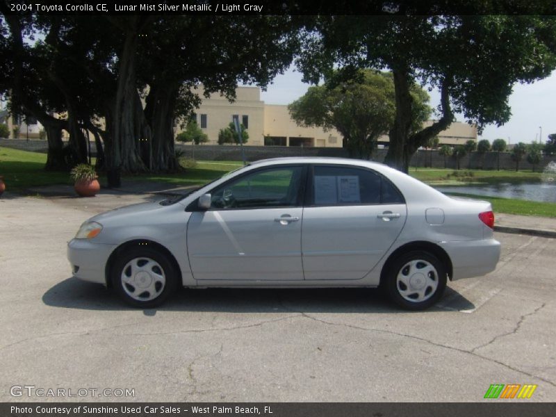 Lunar Mist Silver Metallic / Light Gray 2004 Toyota Corolla CE