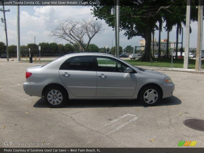 Lunar Mist Silver Metallic / Light Gray 2004 Toyota Corolla CE