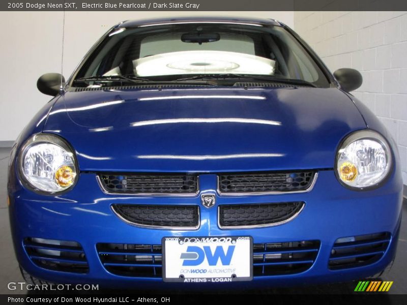 Electric Blue Pearlcoat / Dark Slate Gray 2005 Dodge Neon SXT