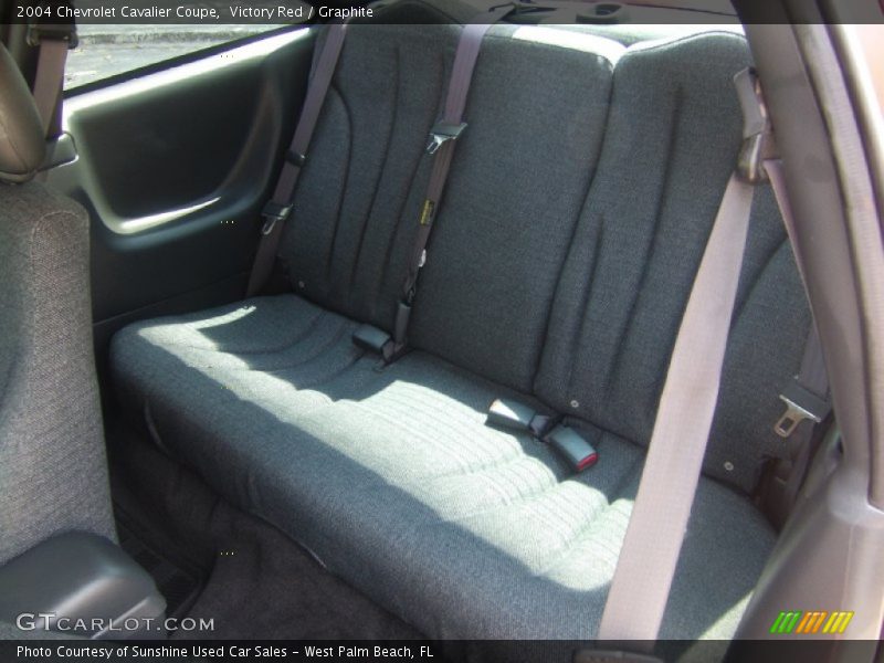 Victory Red / Graphite 2004 Chevrolet Cavalier Coupe