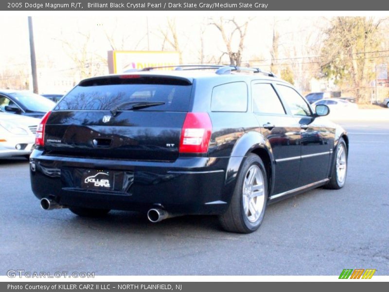 Brilliant Black Crystal Pearl / Dark Slate Gray/Medium Slate Gray 2005 Dodge Magnum R/T