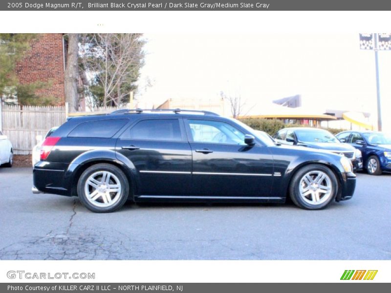 Brilliant Black Crystal Pearl / Dark Slate Gray/Medium Slate Gray 2005 Dodge Magnum R/T