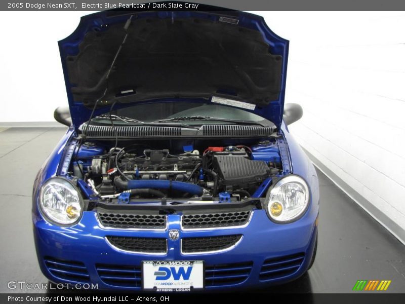 Electric Blue Pearlcoat / Dark Slate Gray 2005 Dodge Neon SXT