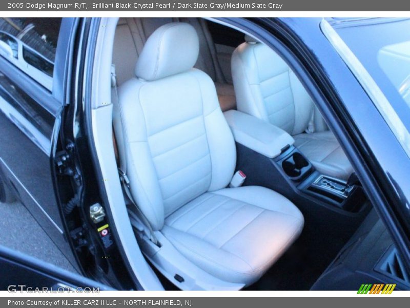 Brilliant Black Crystal Pearl / Dark Slate Gray/Medium Slate Gray 2005 Dodge Magnum R/T