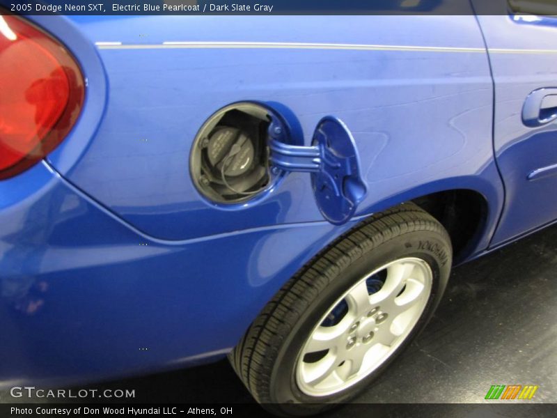 Electric Blue Pearlcoat / Dark Slate Gray 2005 Dodge Neon SXT
