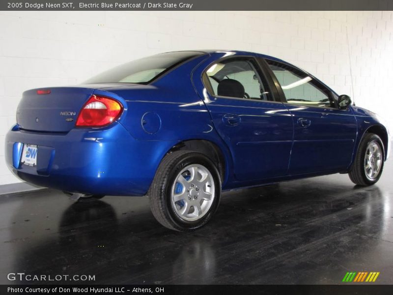 Electric Blue Pearlcoat / Dark Slate Gray 2005 Dodge Neon SXT
