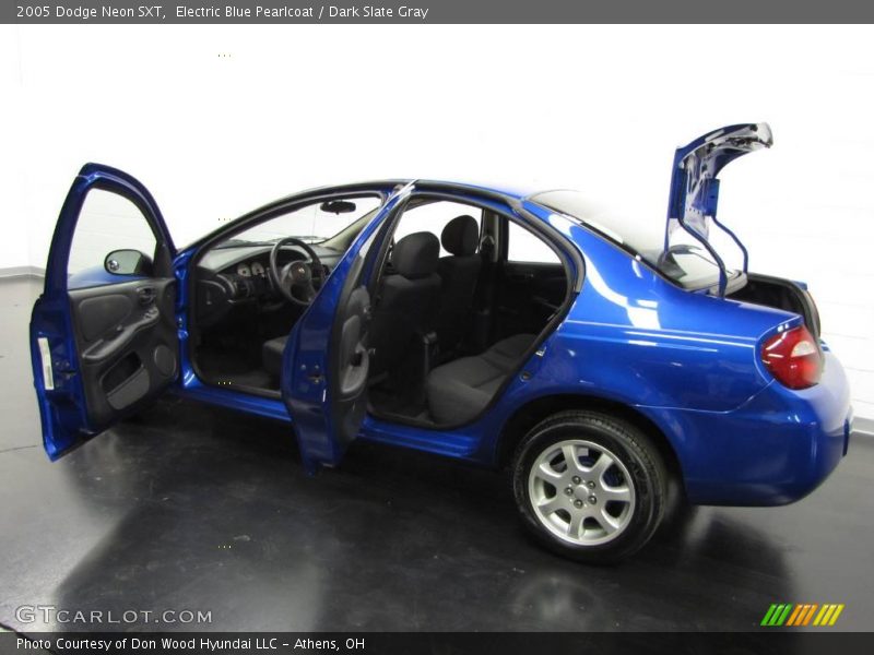 Electric Blue Pearlcoat / Dark Slate Gray 2005 Dodge Neon SXT
