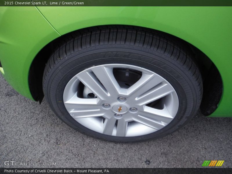 Lime / Green/Green 2015 Chevrolet Spark LT