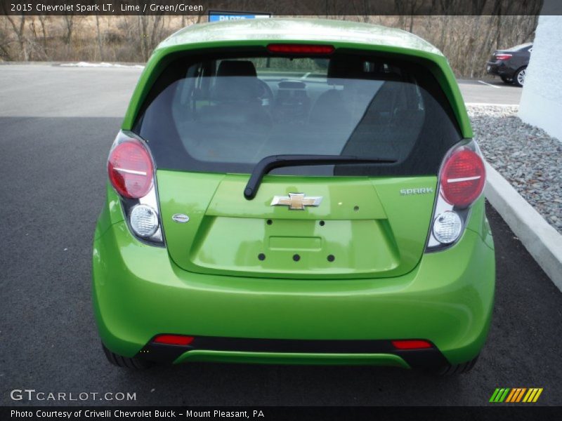 Lime / Green/Green 2015 Chevrolet Spark LT