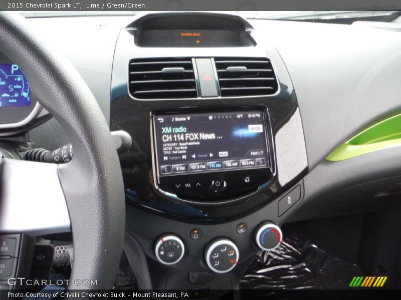 Lime / Green/Green 2015 Chevrolet Spark LT