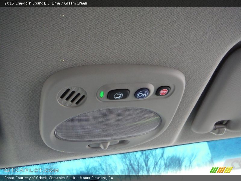 Lime / Green/Green 2015 Chevrolet Spark LT