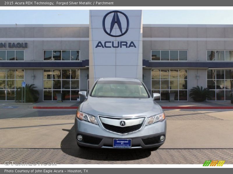 Forged Silver Metallic / Parchment 2015 Acura RDX Technology