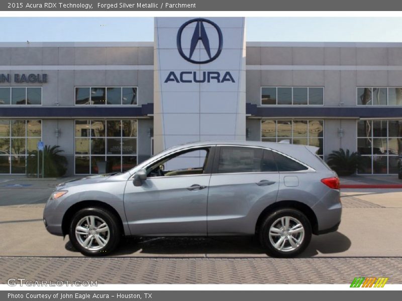 Forged Silver Metallic / Parchment 2015 Acura RDX Technology