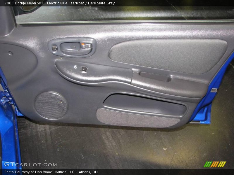 Electric Blue Pearlcoat / Dark Slate Gray 2005 Dodge Neon SXT