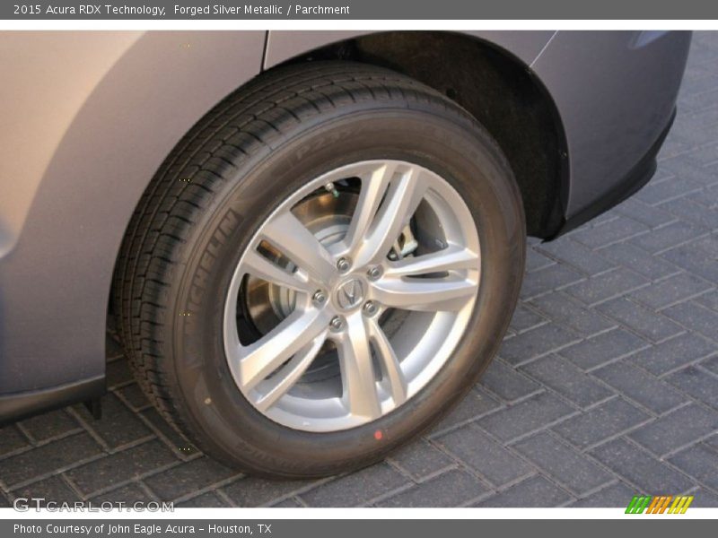 Forged Silver Metallic / Parchment 2015 Acura RDX Technology