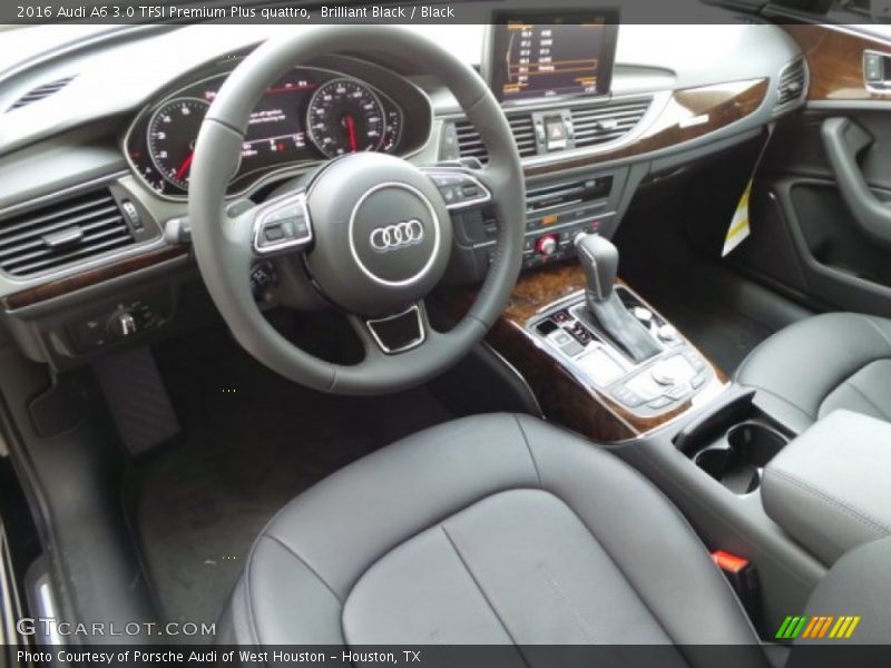 Black Interior - 2016 A6 3.0 TFSI Premium Plus quattro 